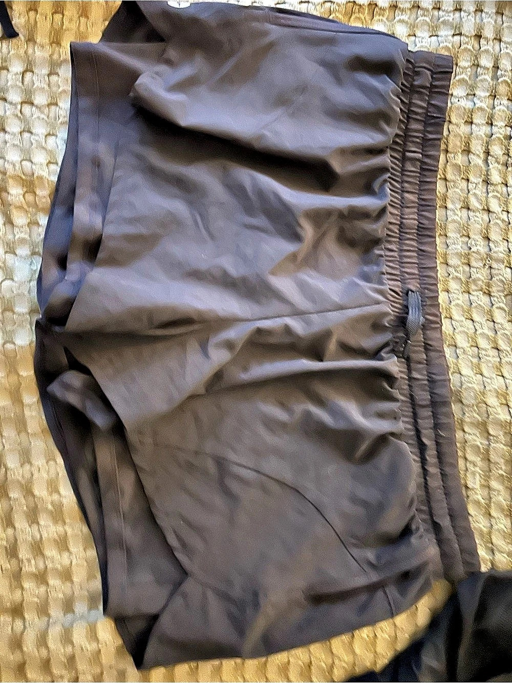 Lululemon Track That High-Rise Lined Short 3" Brown